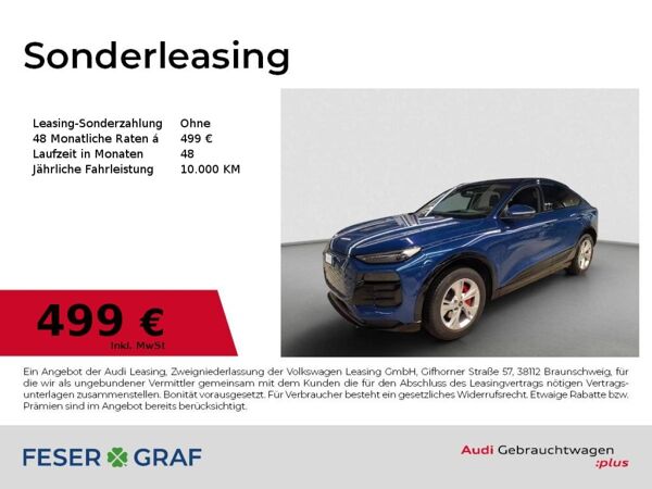 Audi e-tron Q6 SportbackLED plus/360Kamera/AHK/Klima bild 1