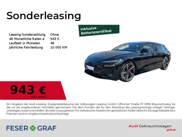 Audi A6 e-tron Avant S line performance B&O/HUD/Matri bild