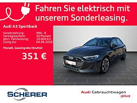 Audi A3 Sportback 40 TFSIe S tronic SOH:100% NAVI RFK MATRIX E-SITZ