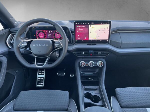 Skoda Kodiaq Skoda Kodiaq 2.0 TDI 4x4 DSG Sportline *GEWERBE*  l AHK l CANTON l STHZ l KESSY l NAVI l DAB l MATRI bild 4