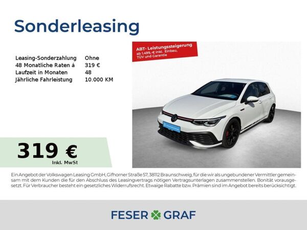Volkswagen Golf VIII Clubsport 2.0 TSI DSG ACC LED-PLUS SHZ bild