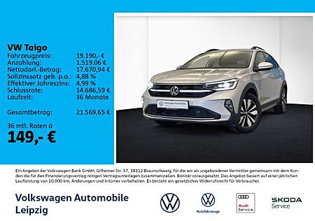 VW Taigo Volkswagen MOVE 1.0 TSI *AHK*IQ.Light*Navi*Anschluss*