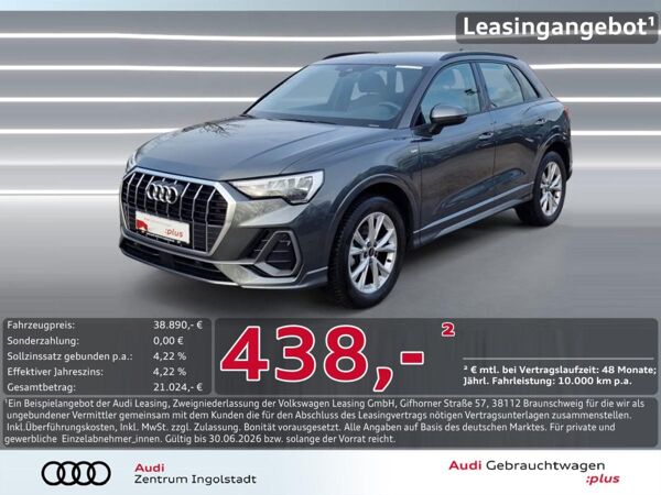 Audi Q3 35 TDI S line NAVI+ ACC KAM. 18  LEDER bild