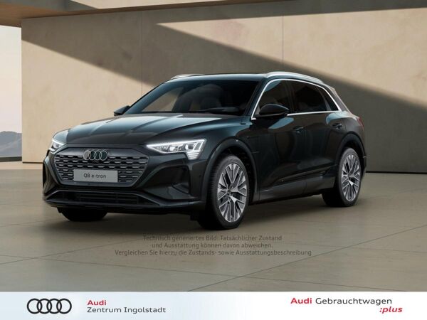 Audi Q8 e-tron 55 qu MATRIX PANO 360° ACC advanced bild 2