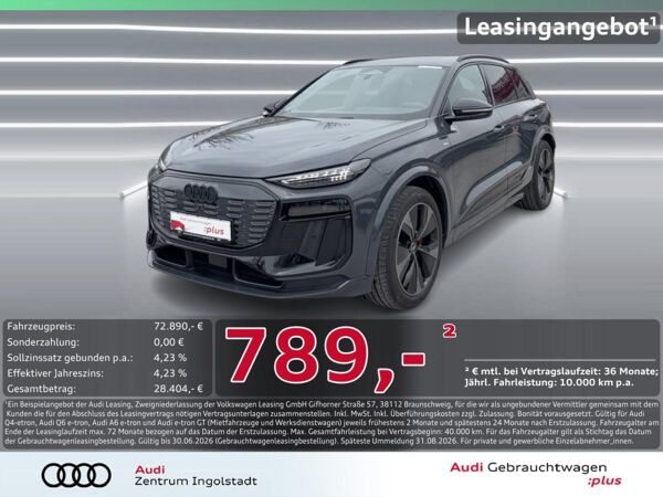 Audi Q6 e-tron SUV qu edition one S line Tech+ PANO bild