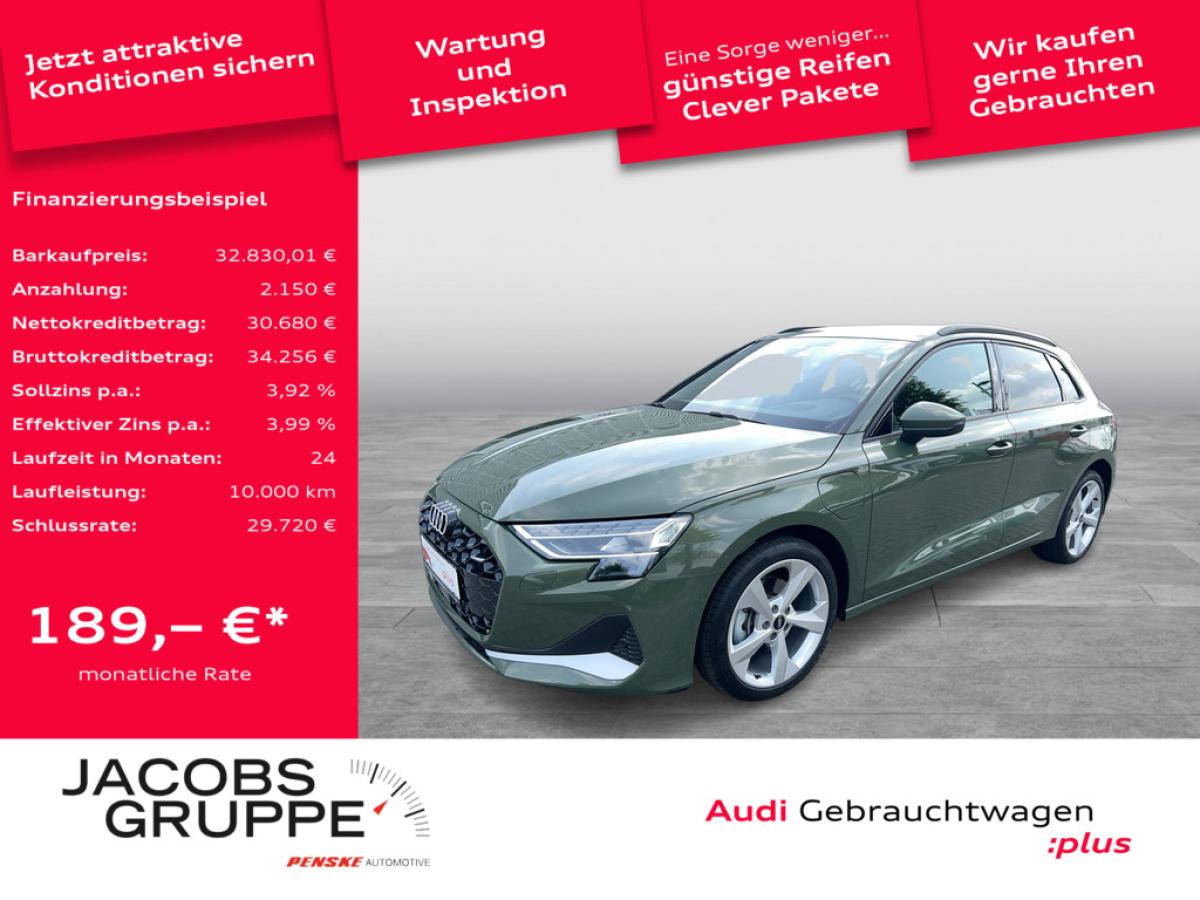 Audi A3 Sportback 40TFSIe HuD/S-Sitze/Matrix/AHK/SONOS/ACC/Kam bild