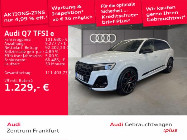 Audi Q7 TFSI e S line quattro tiptronic B&O PANO HuD bild