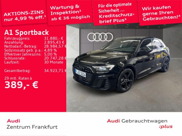Audi A1 Sportback 35 TFSI S tronic S line LED SONOS bild