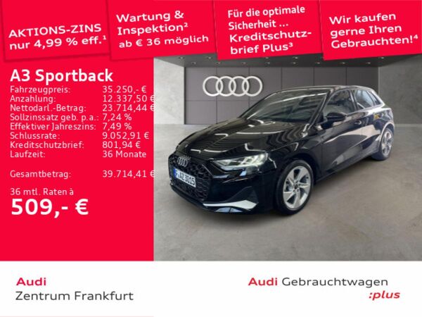Audi A3 Sportback TDI S tronic advanced LED 360° bild
