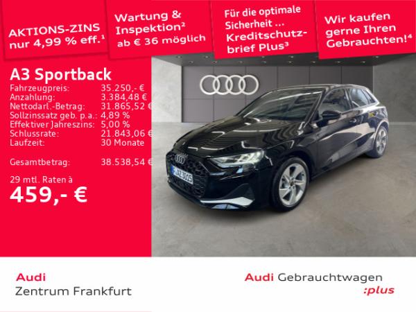 Audi A3 Sportback TDI S tronic advanced LED 360° bild