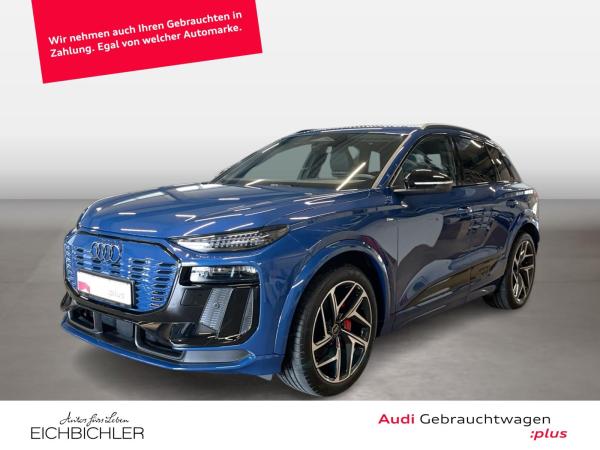 Audi Q6 e-tron performance S line edition one blue LM bild