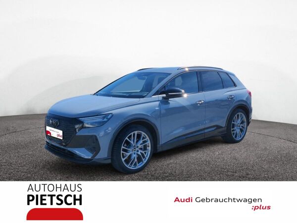 Audi Q4 e-tron 55 quattro S line 77kWh AHK Matrix ACC bild 1