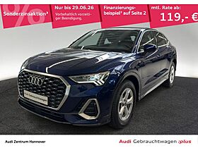 Audi Q3 Sportback S line 35 TFSI AHK Kamera LED virtual Audi Q3 Sportback S line 35 TFSI AHK Kamera LED virtual