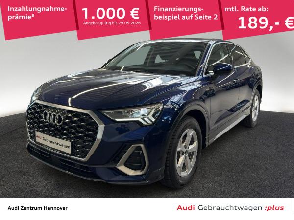 Audi Q3 Sportback S line 35 TFSI AHK Kamera LED virtual bild