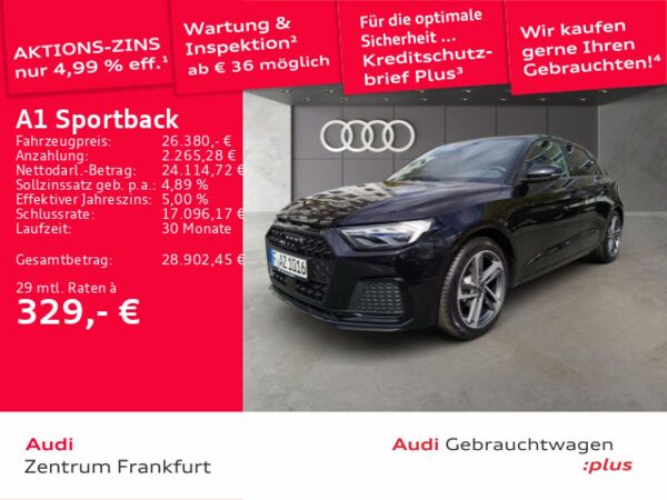 Audi A1 Sportback 25 TFSI advanced LED Tempomat bild