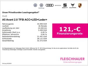 Audi A5 Avant 2.0 TFSI ACC+LED+Leder+ Navi+DigiCockpit+Soundsystem bild 3