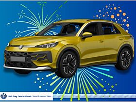 Volkswagen T-Roc 1.5 TSI OPF DSG R-Line „Nur 185€. Nur jetzt. Nur Emil Frey." Volkswagen T-Roc 1.5 TSI OPF DSG R-Line „Nur 185€. Nur jetzt. Nur Emil Frey."
