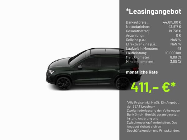 Cupra Ateca VZ 2.0 TSI DSG 4Drive ACC PANO 360° *SN227* bild 3
