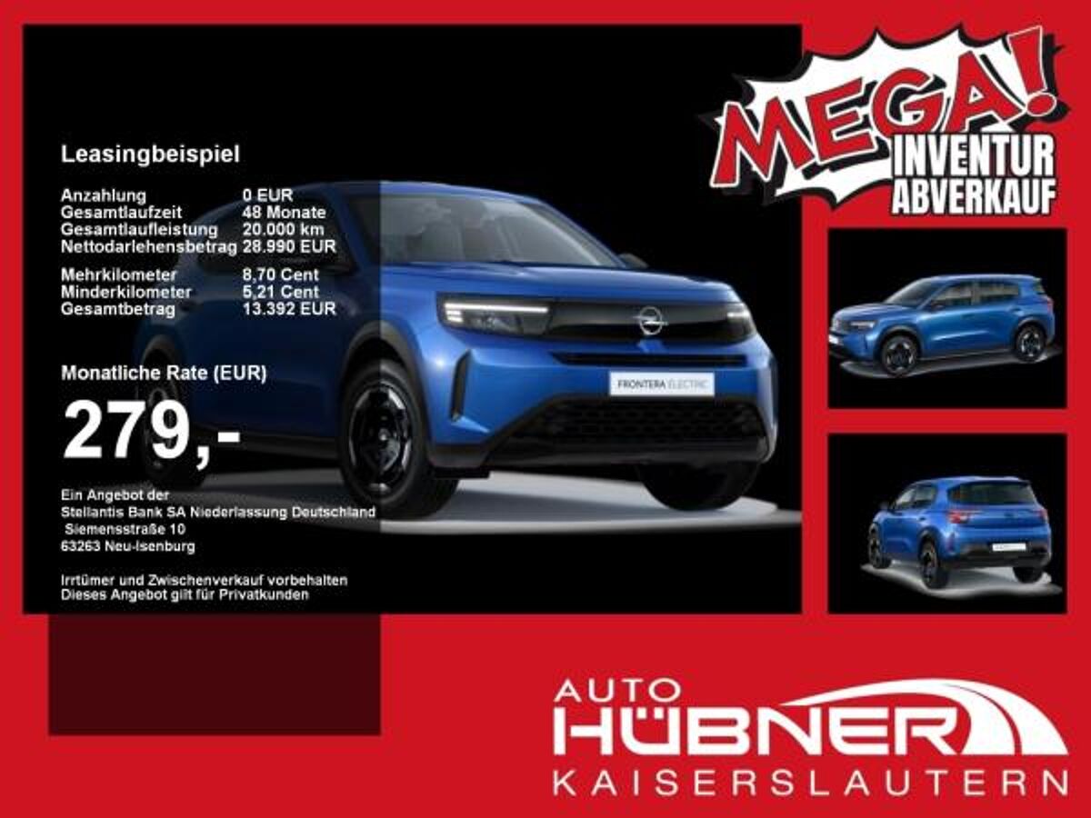 Opel Frontera Electric Edition bild