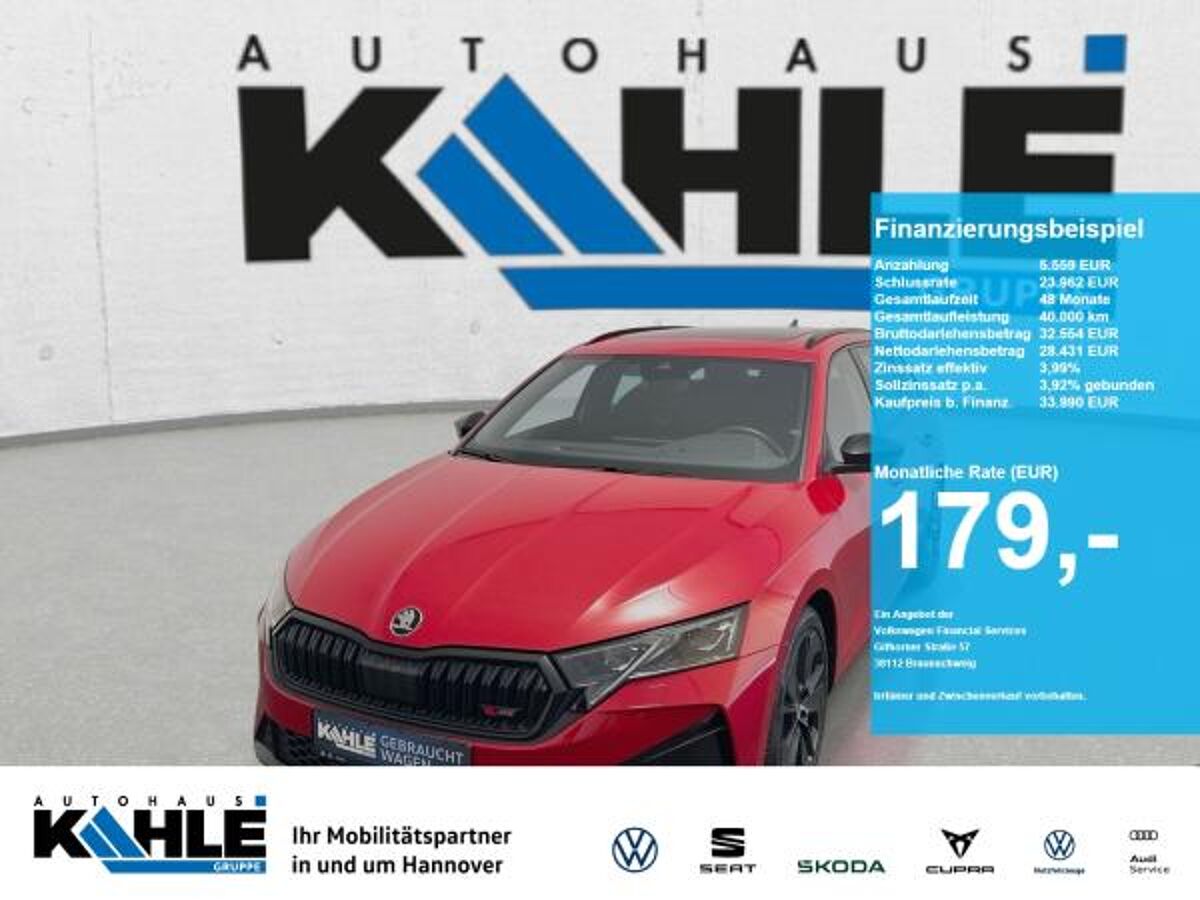 Skoda Octavia Combi RS 2.0 TSI DSG Pano Matrix ACC LED bild