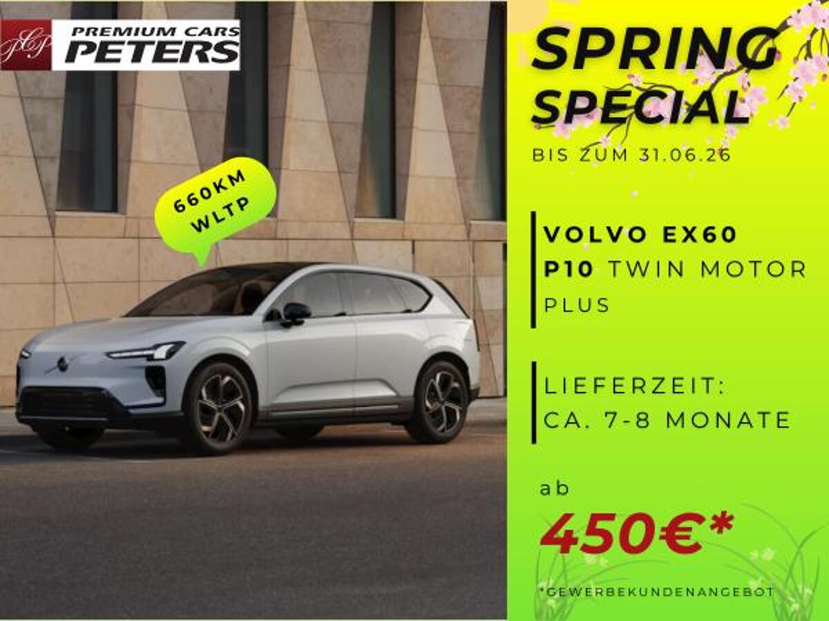 Volvo EX60 Plus P10 | Spring Special | Gewerbeangebot | Frei konfigurierbar bild