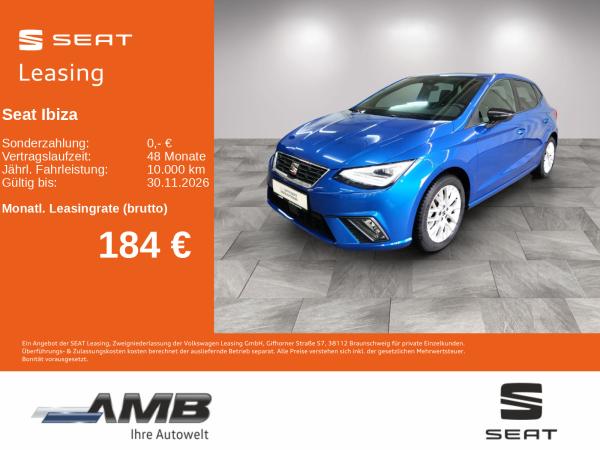 Seat Ibiza FR 1.5 TSI DSG/Full-LED/ACC/Sitzhz/Nav/RFK bild