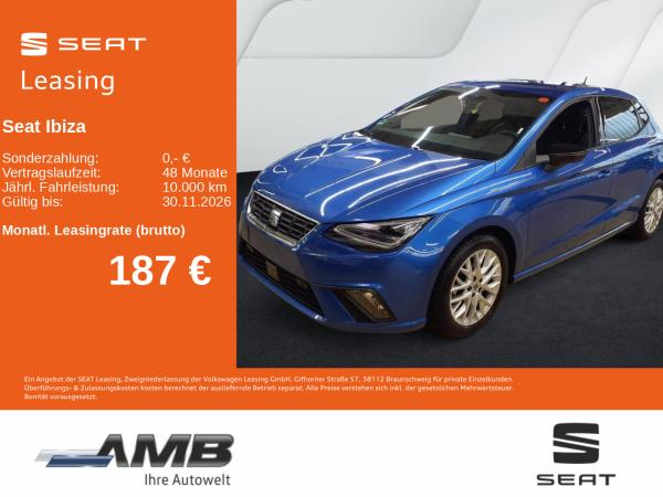 Seat Ibiza FR 1.5 TSI DSG/Full-LED/ACC/Sitzhz/Nav/RFK bild