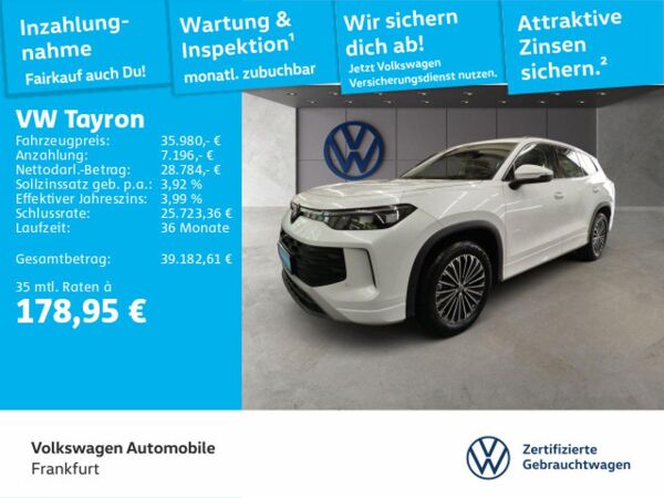 Volkswagen Tayron 1.5 eTSI DSG Life AHK 7 Sitze Navi IQ.Light ACC DAB+ FrontAssist bild 2
