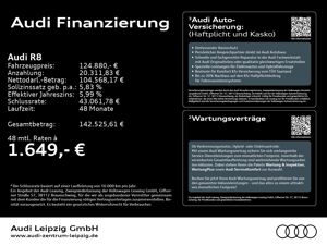 Audi R8 Coupe V10 performance *LED*Schalensitz*Leder* bild 2