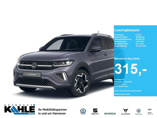 Volkswagen T-Cross R-Line 1.5 l TSI CarPlay Matrix ACC AHK bild