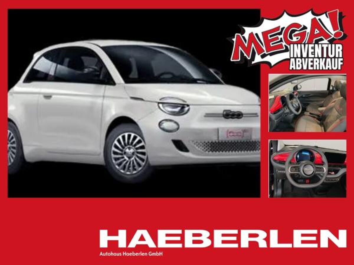 Fiat 500e ⚡ RED 🔴 sofort verfügbar – Top Ausstattung ab 179€ 💸 bild