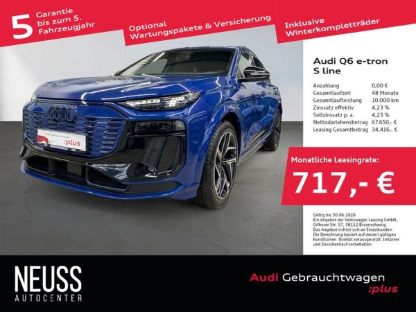 Audi Q6 e-tron performance edition one S line AHK+HUD+HPC bild