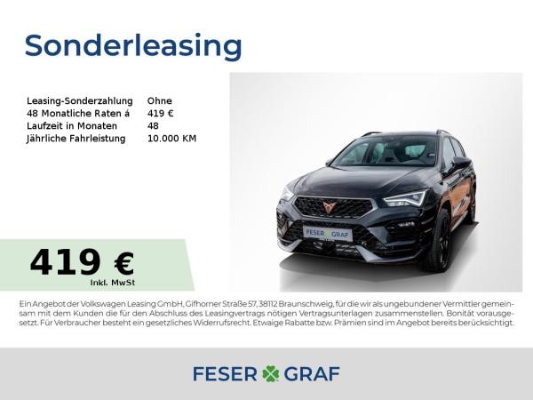 Cupra Ateca 2.0 TSI DSG Tribe Edition AHK/ACC/360°/SHZ bild