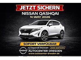 Nissan Qashqai 1.3 DIG-T MHEV N-WAY MY2026#SONDERMODELL #SOFORT VERFÜGBAR