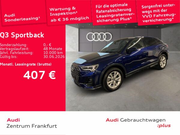 Audi Q3 Sportback 35 TDI S tronic S line LED NAVI AHK bild 2