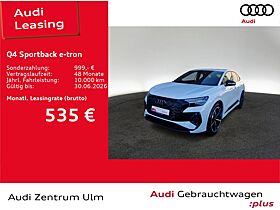 Audi Q4 e-tron Sportback 45 S-Line AHK PANO 0,25%