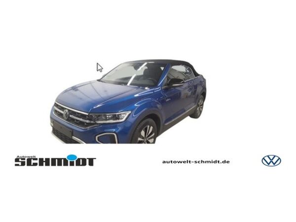 Volkswagen T-Roc Cabriolet 1.0TSi Goal AHK R-Kamera ACC SideAssist Navi 17Zoll LED-Plus bild