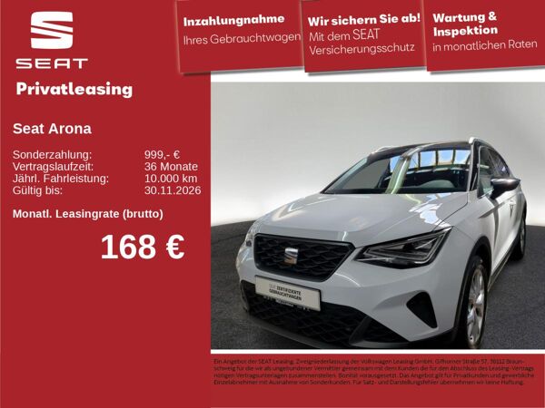 Seat Arona FR 1.5 TSI DSG ACC AHK LED NAVI RFK KEYL bild