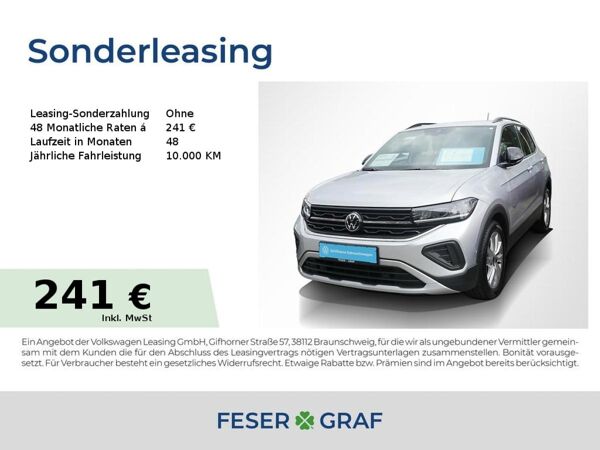 Volkswagen T-Cross 1.0 TSI Goal DSG ACC AHK LED Navi Sitzh. bild 1