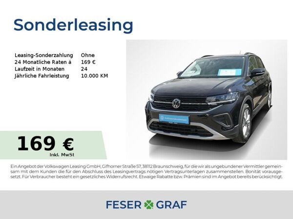 Volkswagen T-Cross 1.0 TSI Goal ACC Alu 17 LED Navi Sitzh. bild 1