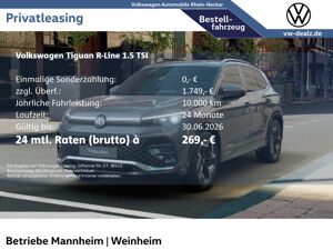 Volkswagen Tiguan R-Line 1.5 TSI DSG Klima ALU LED DAB bild 1