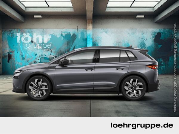 Skoda Elroq RS 84 kWh Batterie Elektromotor 250 kW 1-Gang-Automatik 4x4 bild 2