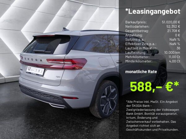 Skoda Kodiaq 2.0 TDI Sportline 4x4 7-Sitzer Pano AHK *993* bild 3