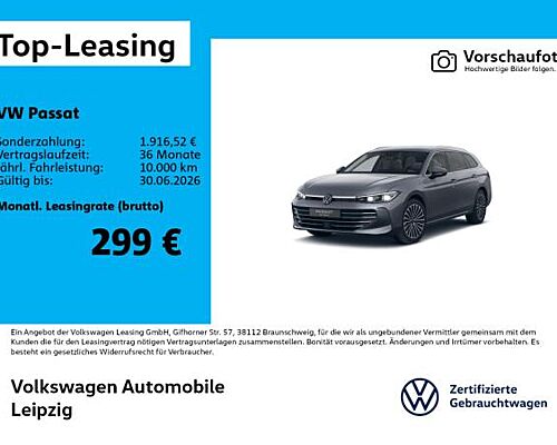 Volkswagen Passat Elegance 1.5 eHybrid DSG *DCC*AHK*IQ.Light*