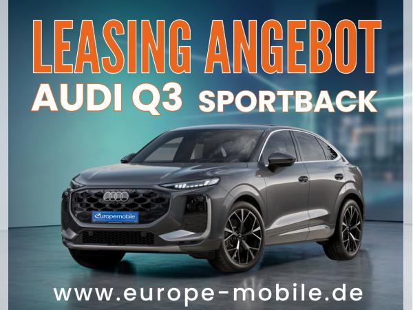 Audi Q3 Sportback S line TFSI quattro 204PS (UVP 68.925€) PANO/NAV/TECHPLUS/KLIMAPLUS/DYNAMIK/UVM: bild