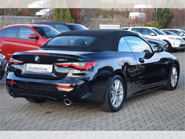 BMW 420 d Cabrio M Sport, LiveCptProf, ACC, 360° Kam,  Lenkradhzg. uvm. bild 4