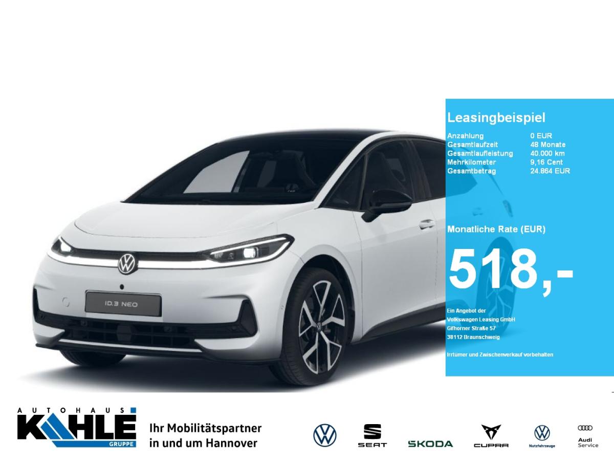 Volkswagen ID.3 Neo 79 kWh Style IQ.Drive Wärmepumpe Pano Soundsystem bild