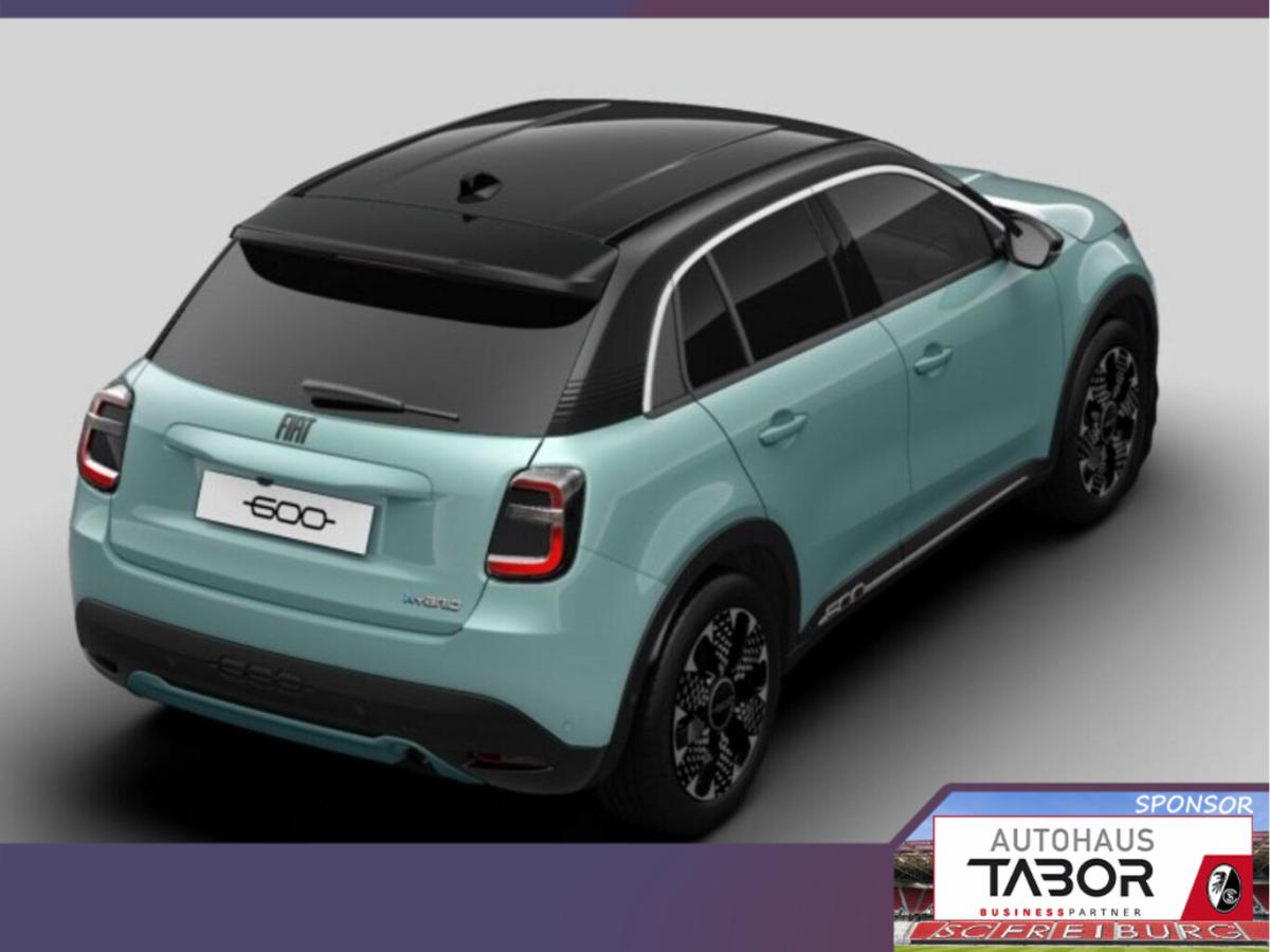 Fiat 600 Hybrid La Prima SHZ eHK ACC Nav Kam 360°PDC bild 4