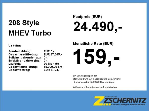 Peugeot 208 Style MHEV bild 4