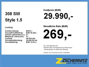 Peugeot 308 SW Style 1.5 Diesel bild 4